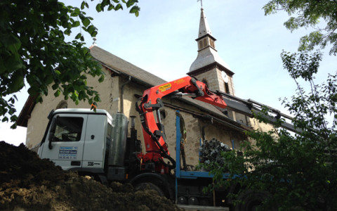 Rénovation d’une église